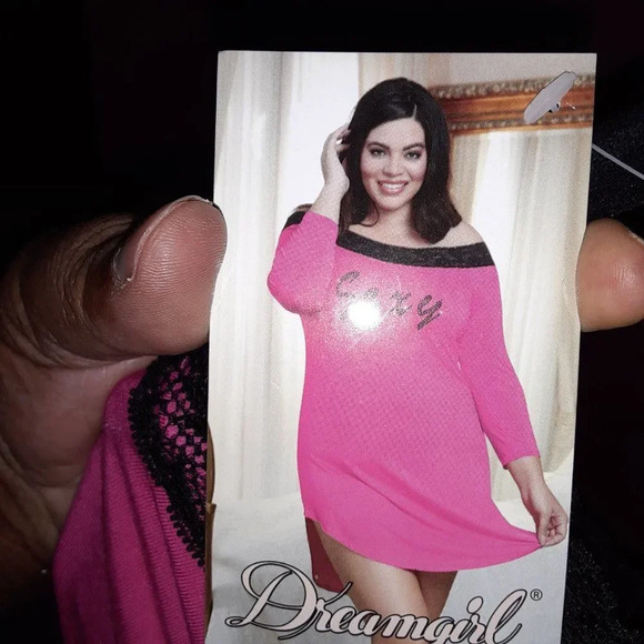 Plus Size Sexy Sleepshirt - Picture 4 of 5